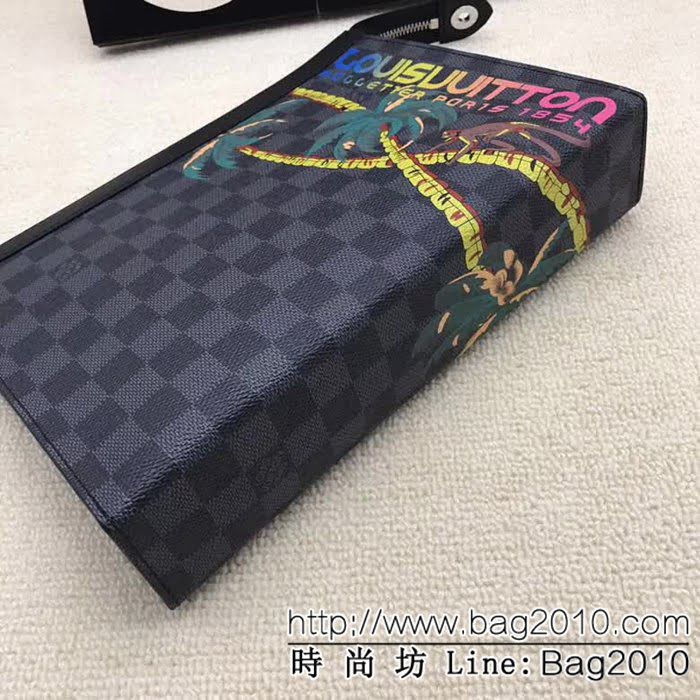 路易威登LV頂級原單 N63510 2018春夏新款PochetteVoyage可作為旅行小袋 手拿包 ZY1055